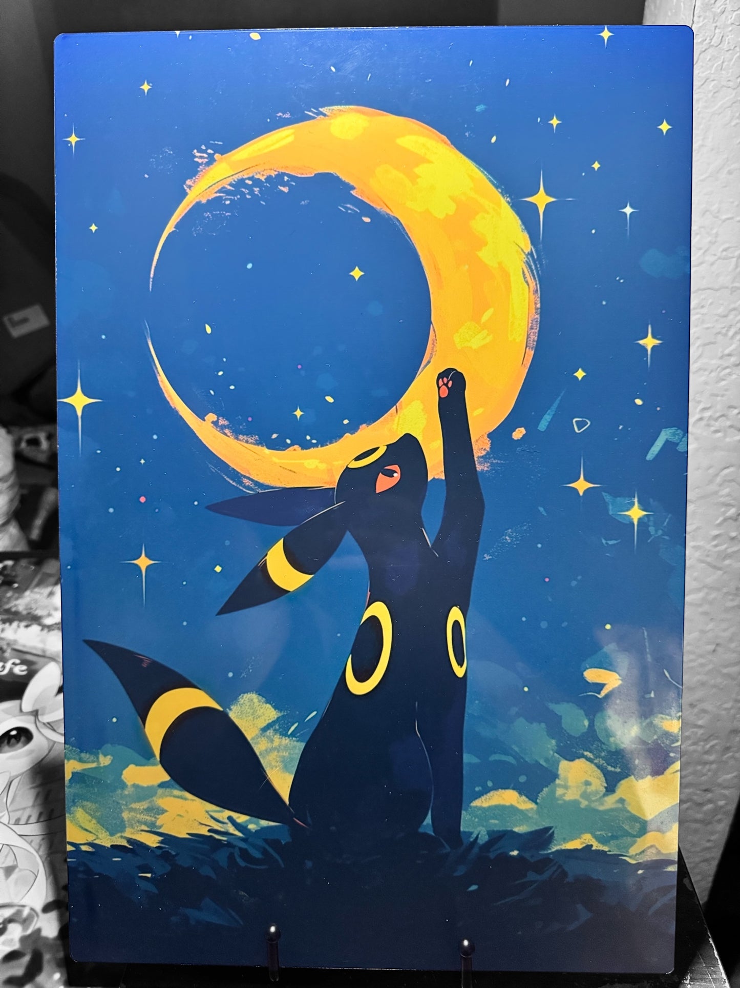 Moonlit Umbreon Metal Poster (12x18)